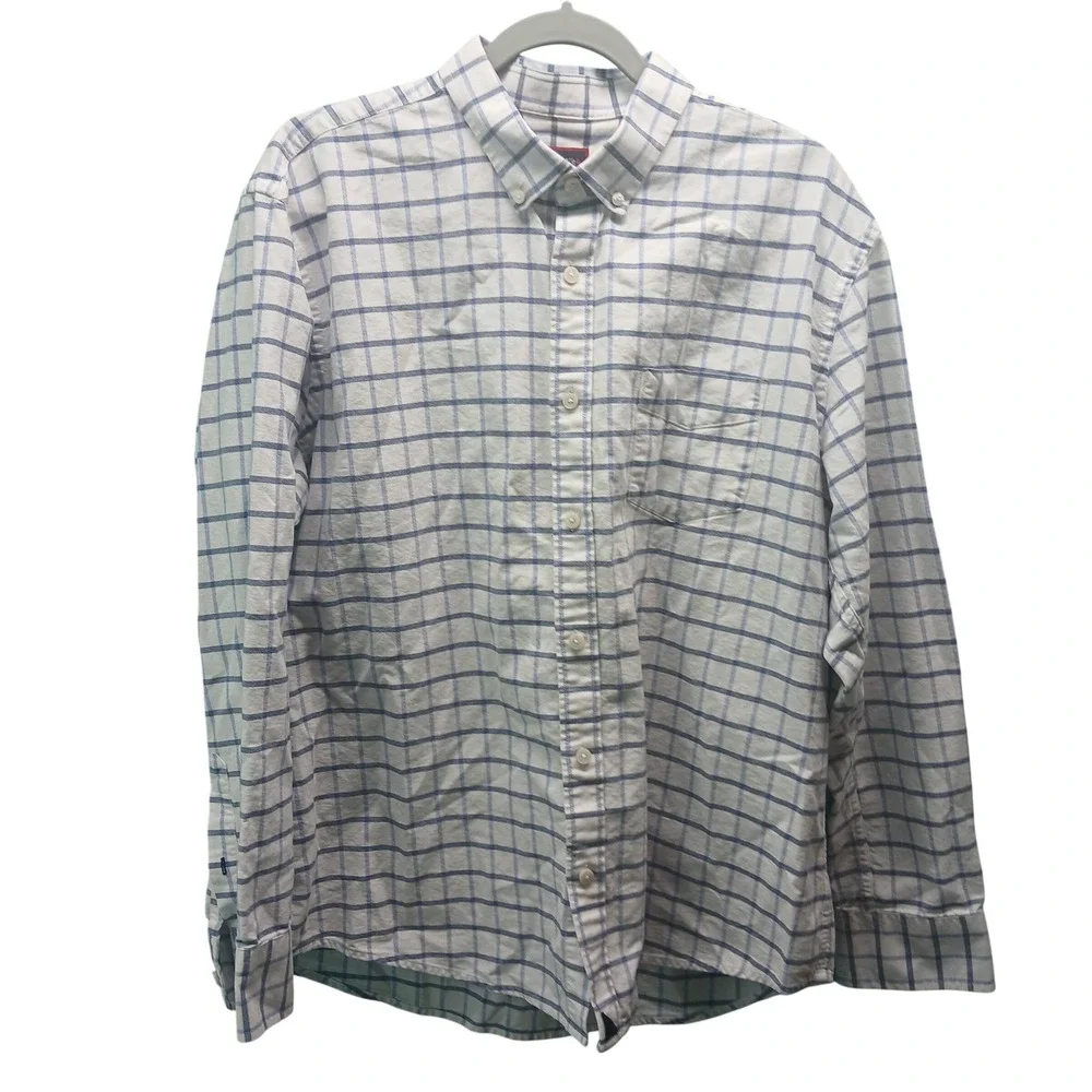 UNTUCKit Mens‎ XL Button Down Shirt Cotton Long Sleeve Preppy Business Casual